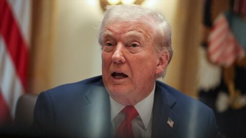 Donald Trump en una foto de archivo