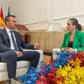 Vicent Mompó y Carolina Almiñana