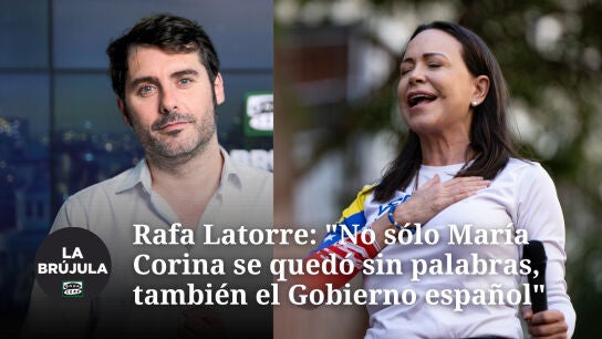 Rafa Latorre: "No s&oacute;lo Mar&iacute;a Corina se qued&oacute; sin palabras, tambi&eacute;n el Gobierno espa&ntilde;ol"