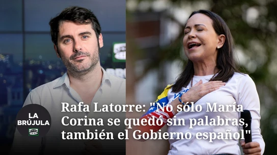Rafa Latorre: "No sólo María Corina se quedó sin palabras, también el Gobierno español" Rafa Latorre: "No sólo María Corina se quedó sin palabras, también el Gobierno español"
