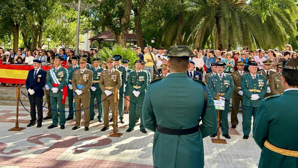 Acto de la Guardia Civil en Ciudad Real