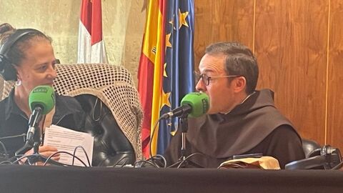 El prior de los Carmelitas Descalzos, Miguel &Aacute;ngel Gonz&aacute;lez, en la emisi&oacute;n de este viernes