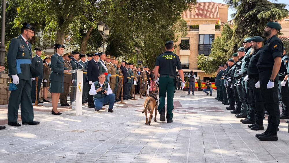 Acto de la Guardia Civil en Ciudad Real con motivo de su patrona