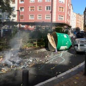 Varios detenidos en Vitoria tras disturbios con motivo de un acto de la Falange