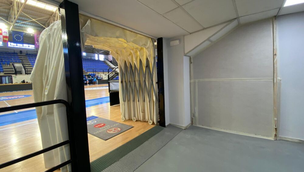 Acceso cerrado a la parte en obras