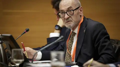 El catedrático José Mª Lozano comparece en la comisión de investigación sobre la dana en Les Corts - El catedrático José Mª Lozano comparece en la comisión de investigación sobre la dana en Les Corts -