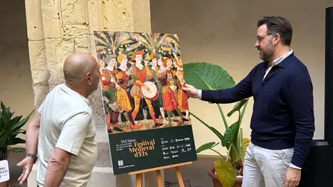 Presentación del cartel anunciador del Festival Medieval de Elche de 2025. Presentación del cartel anunciador del Festival Medieval de Elche de 2025.