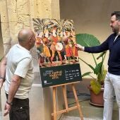 Presentación del cartel anunciador del Festival Medieval de Elche de 2025. 