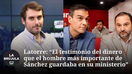 Rafa Latorre sobre las fotos de los billetes de &Aacute;balos: "El testimonio del dinero que el hombre m&aacute;s importante de S&aacute;nchez guardaba en su ministerio"