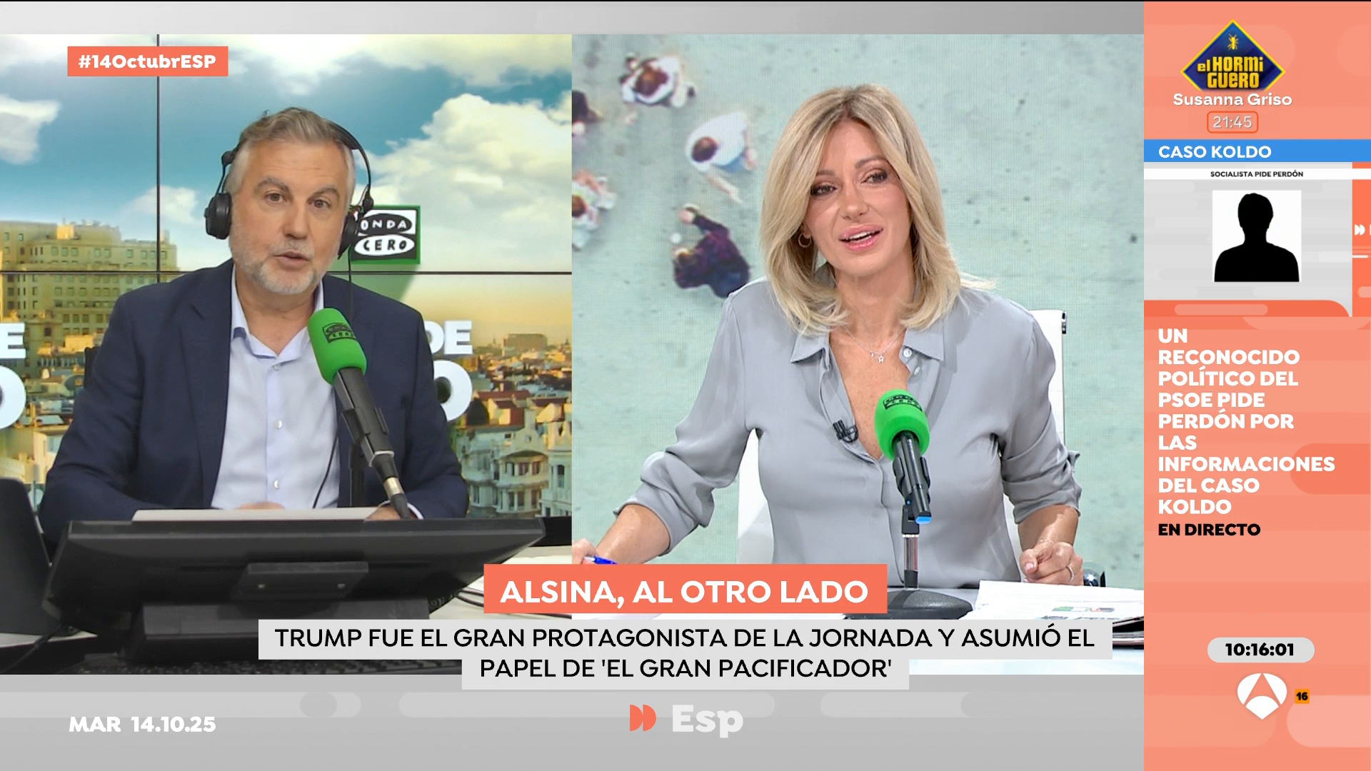 Alsina en Espejo Público sobre el CIS: ¿Qué necesidad tiene el Estado de preguntar a los ciudadanos a quién vamos a votar? Alsina en Espejo Público sobre el CIS: ¿Qué necesidad tiene el Estado de preguntar a los ciudadanos a quién vamos a votar?