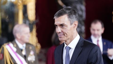 El presidente del Gobierno, Pedro Sánchez, el pasado domingo en la recepción del Palacio Real/ A. Pérez Meca / Europa Press El presidente del Gobierno, Pedro Sánchez, el pasado domingo en la recepción del Palacio Real/ A. Pérez Meca / Europa Press