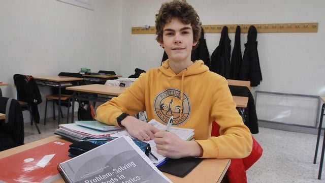 Un ourensán medalla de ouro na Olimpiada Matemática Un ourensán medalla de ouro na Olimpiada Matemática