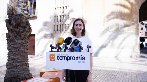 Esther D&iacute;ez, portavoz de Comprom&iacute;s per Elx.