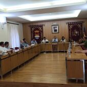 Reunión del alcalde de Aspe con el EVHA.