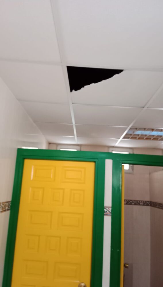 Padres de alumnos del colegio oriolano 'Fernando de Loaces' denuncian las graves deficiencias que sufren las instalaciones