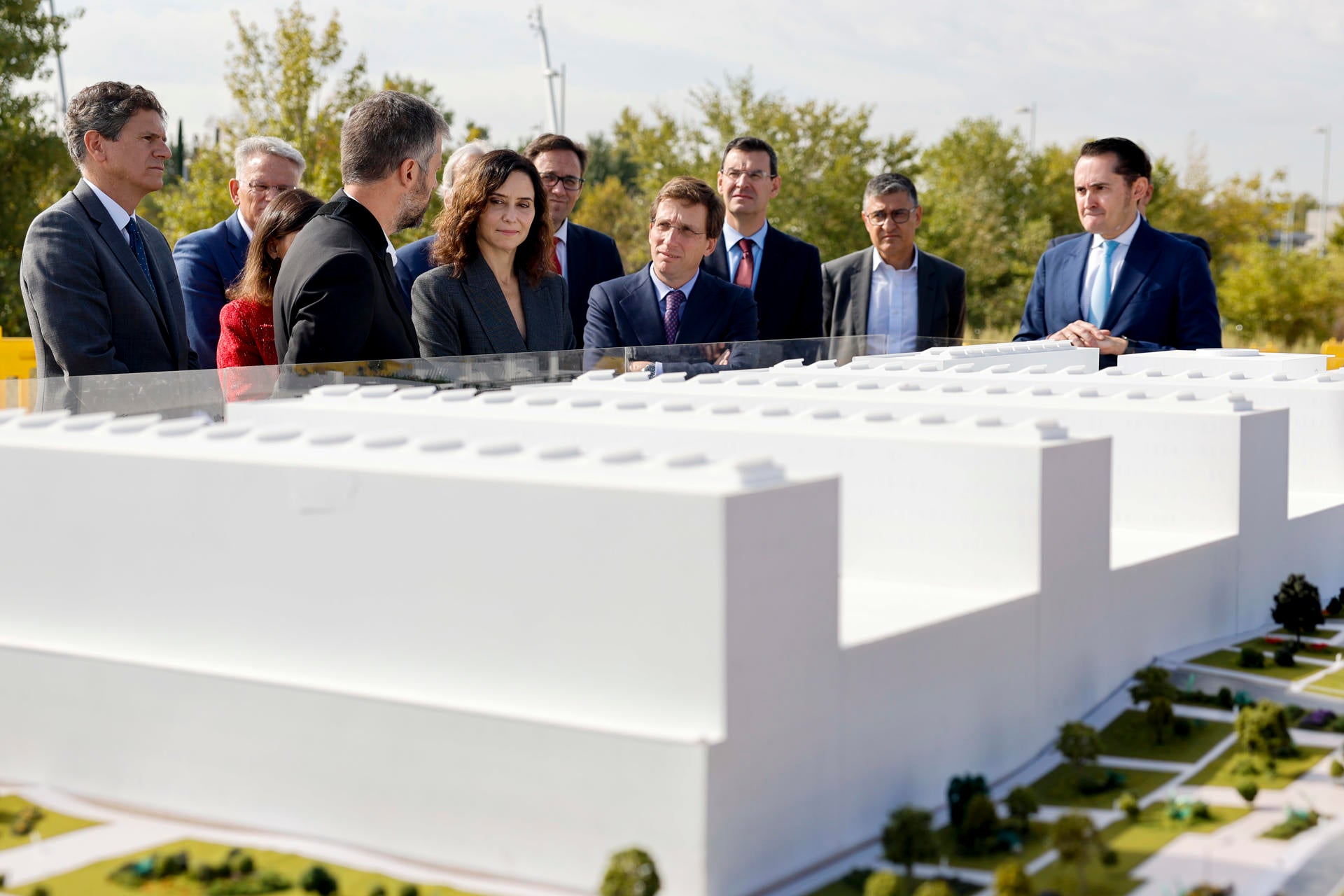 Isabel Díaz Ayuso visita el inicio de las obras de la Ciudad de la Justicia Isabel Díaz Ayuso visita el inicio de las obras de la Ciudad de la Justicia