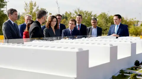 Isabel Díaz Ayuso visita el inicio de las obras de la Ciudad de la Justicia Isabel Díaz Ayuso visita el inicio de las obras de la Ciudad de la Justicia