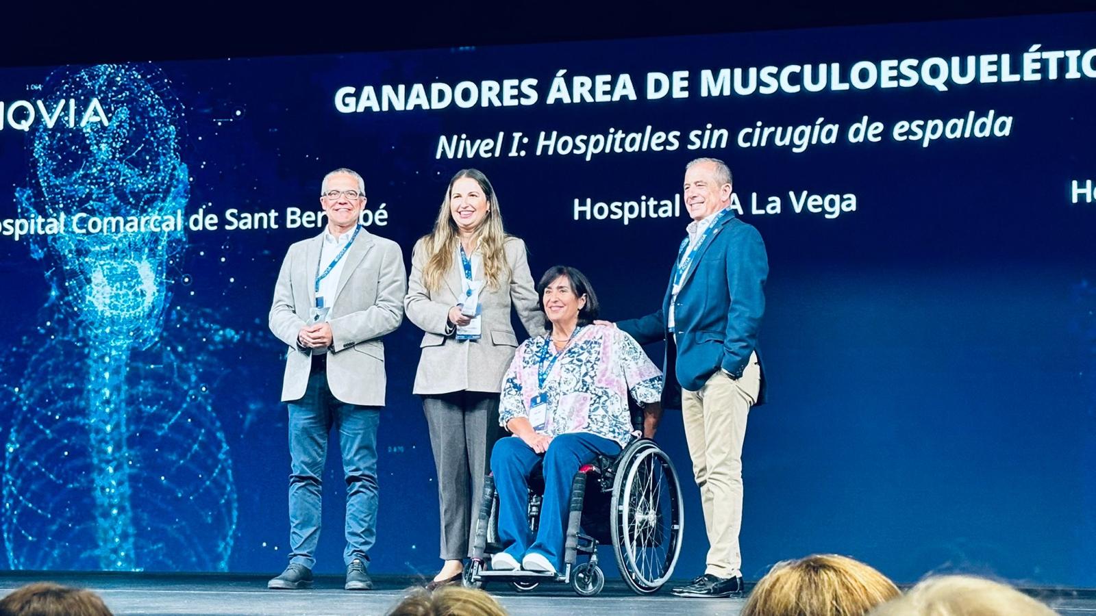 HLA La Vega de Murcia, ganador nacional en la categoría Musculoesquelético de los Premios Hospitales TOP 20 HLA La Vega de Murcia, ganador nacional en la categoría Musculoesquelético de los Premios Hospitales TOP 20