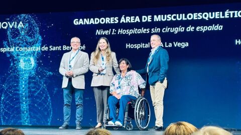 HLA La Vega de Murcia, ganador nacional en la categor&iacute;a Musculoesquel&eacute;tico de los Premios Hospitales TOP 20