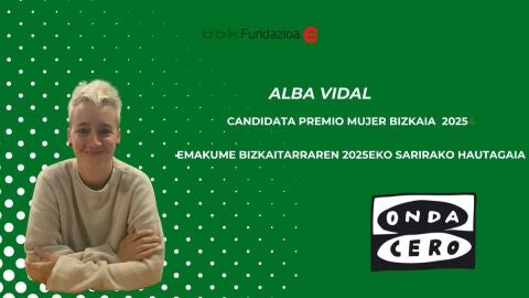 Alba Vidal, candidata al Premio a la Mujer 