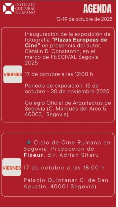 El Palacio de Quintanar ofrece hasta final de año una muestra del arte y arquitectura rumana El Palacio de Quintanar ofrece hasta final de año una muestra del arte y arquitectura rumana