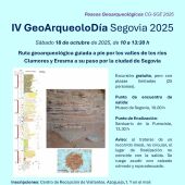 IV Ruta geoarqueológica por Segovia