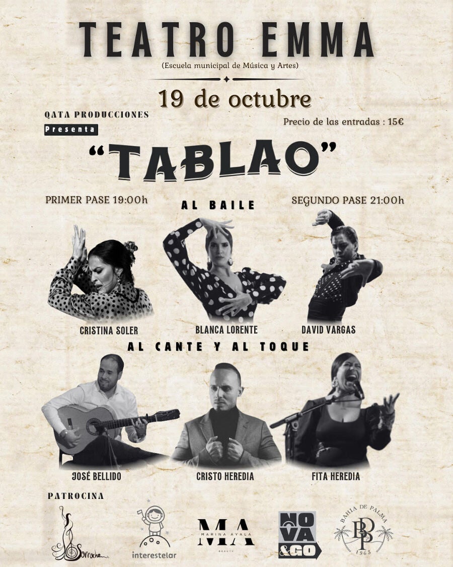 Almería recupera el 'Tablao' flamenco con cita el domingo en la EMMA Almería recupera el 'Tablao' flamenco con cita el domingo en la EMMA