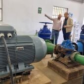Instalación variadores de frecuencia en la Estación de Bombeo de la presa de Fresneda