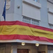Una de las banderas de la polémica