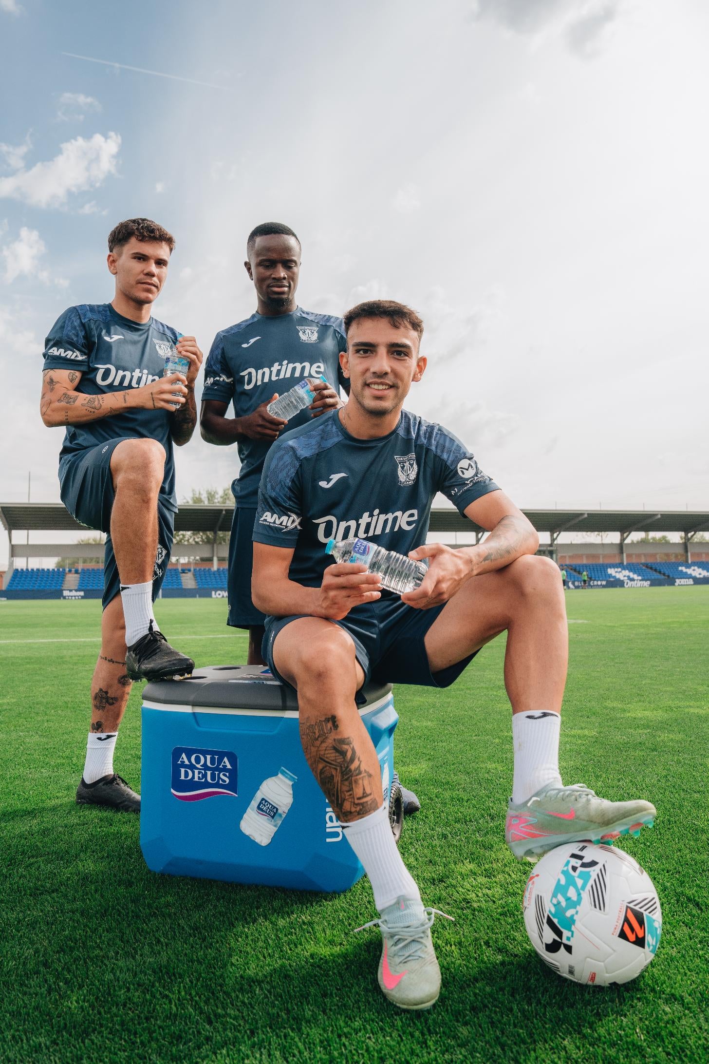 La empresa albaceteña Aquadeus se alía con el Leganés La empresa albaceteña Aquadeus se alía con el Leganés