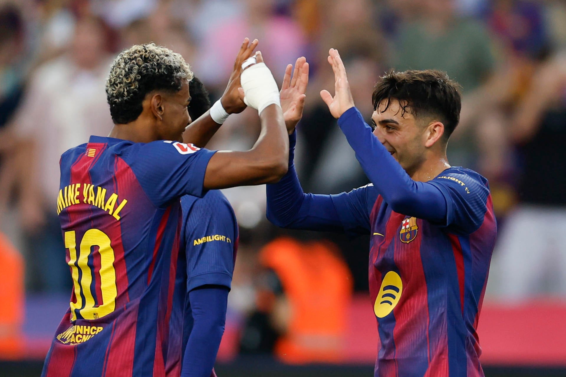 El Barça gana en el último minuto al Girona y calienta motores antes del clásico contra el Real Madrid El Barça gana en el último minuto al Girona y calienta motores antes del clásico contra el Real Madrid