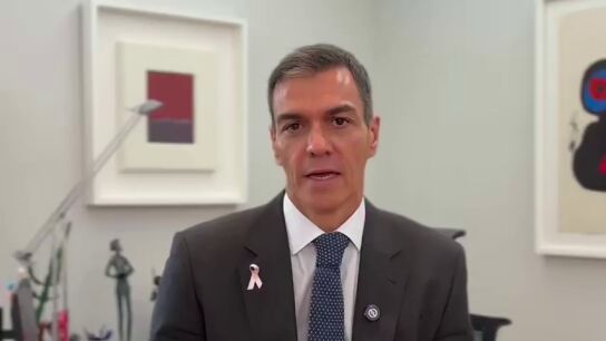 Pedro S&aacute;nchez promete reforzar la investigaci&oacute;n y los recursos en la lucha contra el c&aacute;ncer de mama