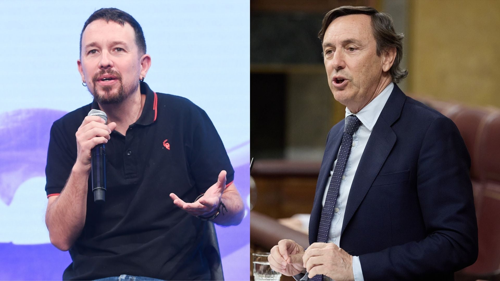 Enganchón entre Pablo Iglesias y Rafael Hernando: "matón de barrio" o "chulo asqueroso" Enganchón entre Pablo Iglesias y Rafael Hernando: "matón de barrio" o "chulo asqueroso"