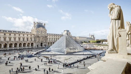 Imagen del museo Louvre Imagen del museo Louvre