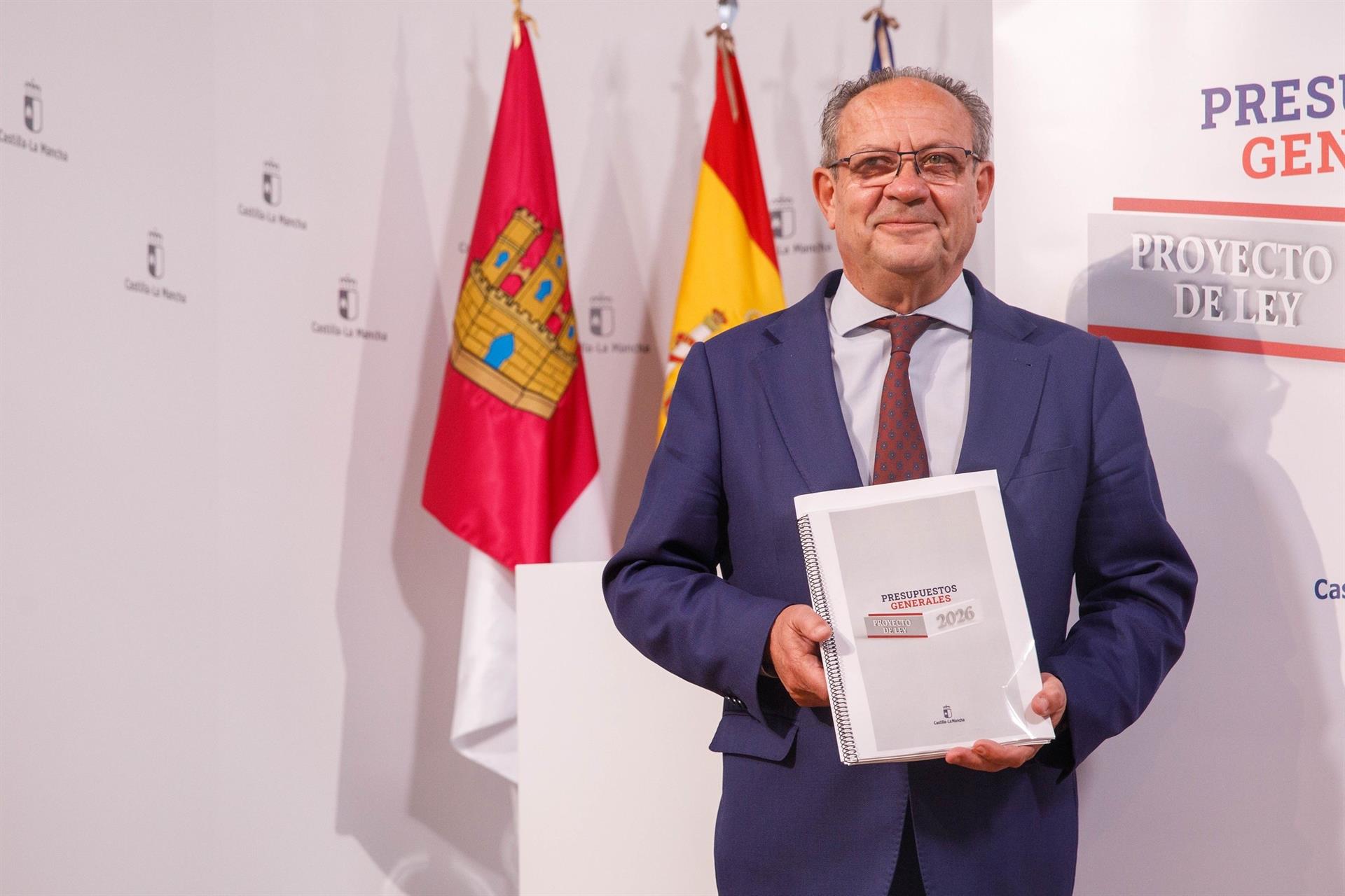 El presupuesto de Castilla-La Mancha asciende a 12,9 millones de euros El presupuesto de Castilla-La Mancha asciende a 12,9 millones de euros