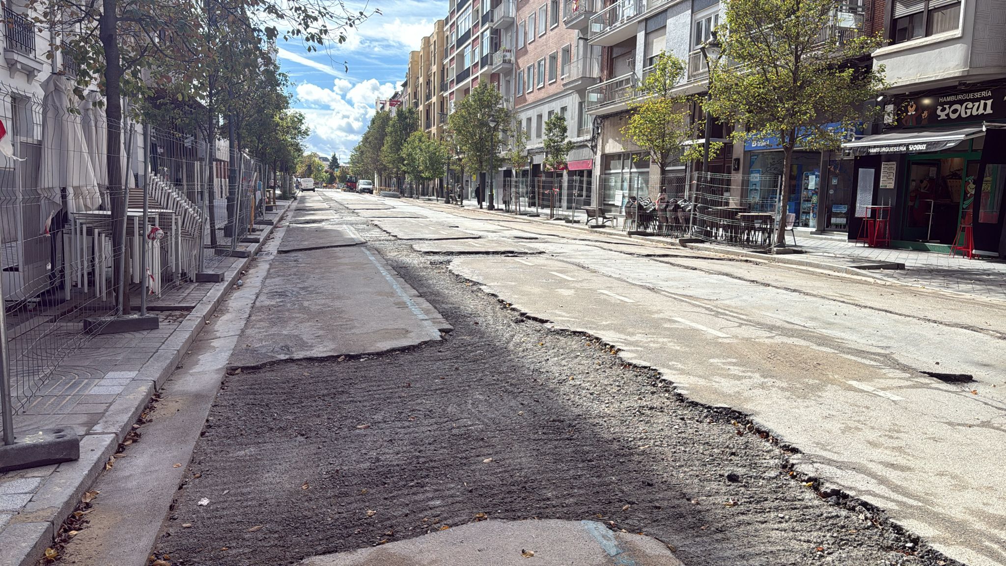 Recta final de las obras de Gamazo y los vecinos y comerciantes se muestran cansados Recta final de las obras de Gamazo y los vecinos y comerciantes se muestran cansados