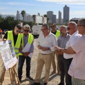 Benidorm inicia las obras para reordenar el aparcamiento disuasorio de la avenida Beniardá ubicado junto a la estación del TRAM