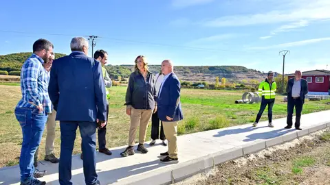 Las obras de construcción del carril bici entre Cervera de Pisuerga y Arbejal finalizarán en diciembre .