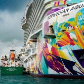 Repostatge en un creuer de Norwegian 