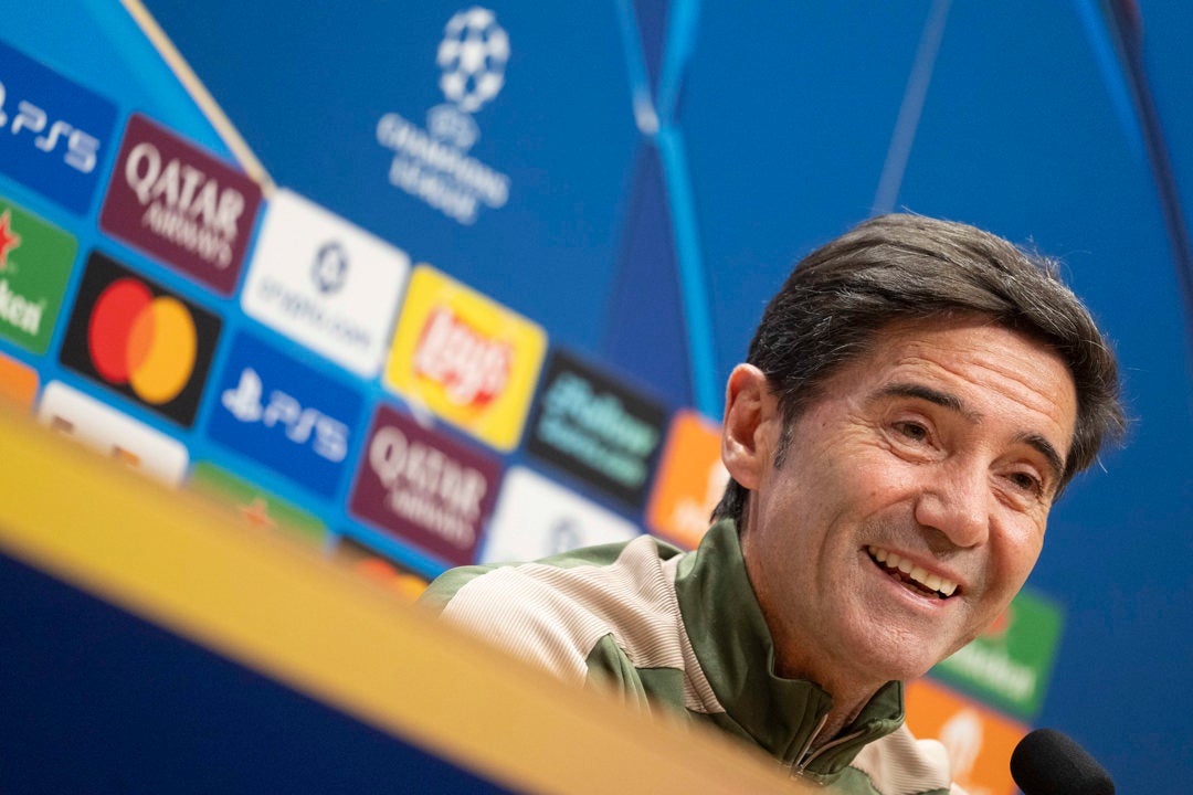 Marcelino: "Nos hemos ganado jugar estos partidos" Marcelino: "Nos hemos ganado jugar estos partidos"