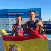 Elia Jordá y Xavier Torres.