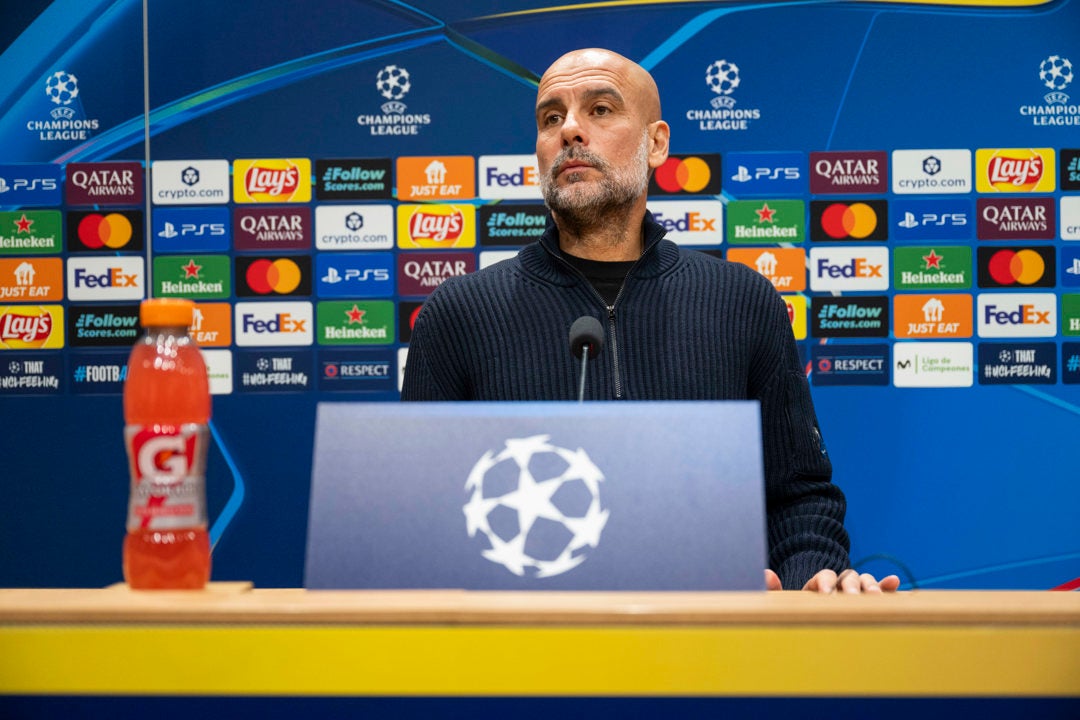 Guardiola: "Estamos creciendo y queremos demostrarlo" Guardiola: "Estamos creciendo y queremos demostrarlo"