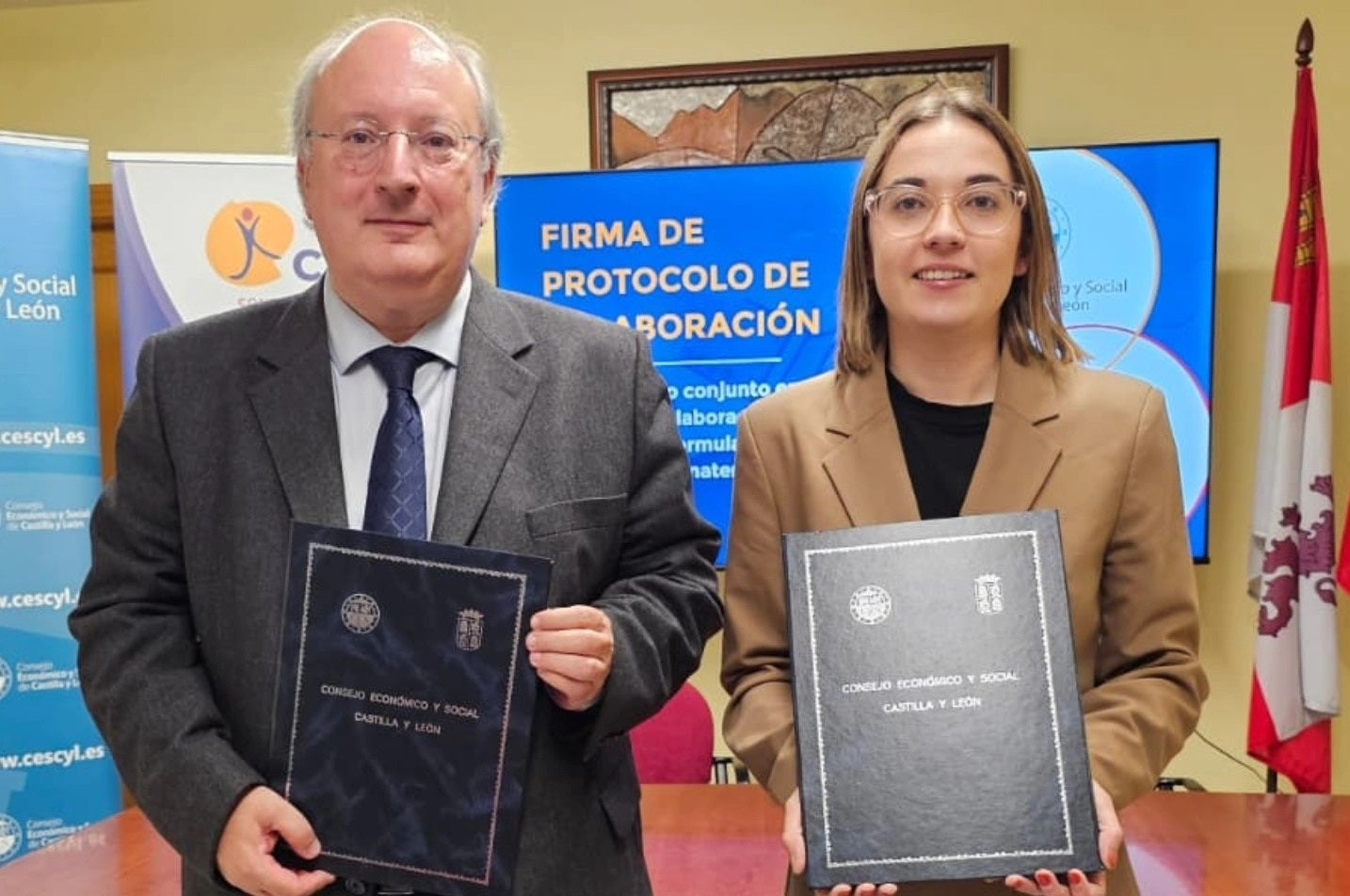 El Consejo Económico y Social de Castilla y León y el Consejo de la Juventud firman un protocolo de colaboración para el estudio conjunto y la presentación de informes y propuestas El Consejo Económico y Social de Castilla y León y el Consejo de la Juventud firman un protocolo de colaboración para el estudio conjunto y la presentación de informes y propuestas