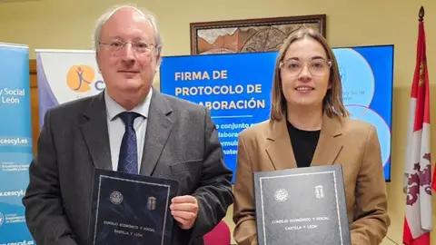 El Consejo Económico y Social de Castilla y León y el Consejo de la Juventud firman un protocolo de colaboración para el estudio conjunto y la presentación de informes y propuestas El Consejo Económico y Social de Castilla y León y el Consejo de la Juventud firman un protocolo de colaboración para el estudio conjunto y la presentación de informes y propuestas