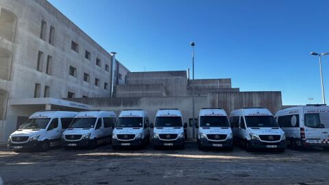 Las ambulancias est&aacute;n a las intemperie
