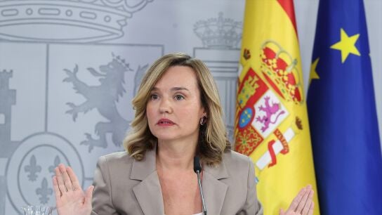 Pilar Alegr&iacute;a, tras el consejo de ministros/ Marta Fern&aacute;ndez / Europa Press