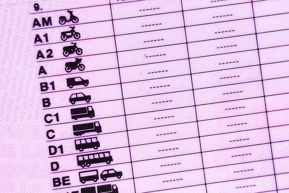 Con el carné en el móvil y conduciendo a los 17 años Con el carné en el móvil y conduciendo a los 17 años