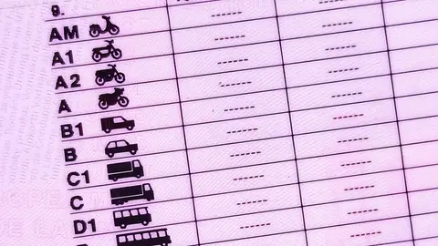 Carnet de conducir. Imagen de recurso. Carnet de conducir. Imagen de recurso.