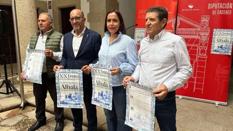La XXI Feria de Ganado Selecto de Albalá reunirá a más de 500 cabezas de ovino y vacuno del 24 al 26 de octubre La XXI Feria de Ganado Selecto de Albalá reunirá a más de 500 cabezas de ovino y vacuno del 24 al 26 de octubre