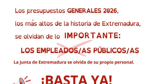 USO convoca 28 jornadas de huelga en la Administración Pública de la Junta de Extremadura USO convoca 28 jornadas de huelga en la Administración Pública de la Junta de Extremadura